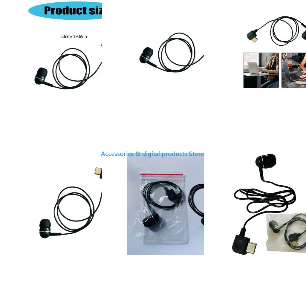 77JD Portable Single Side In Ear Earphone Optimized For Devices With Secure And Easy Controls
