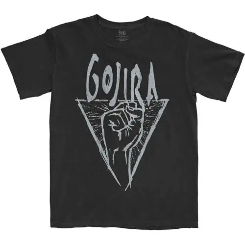 Gojira Power Glove T-Shirt Black New