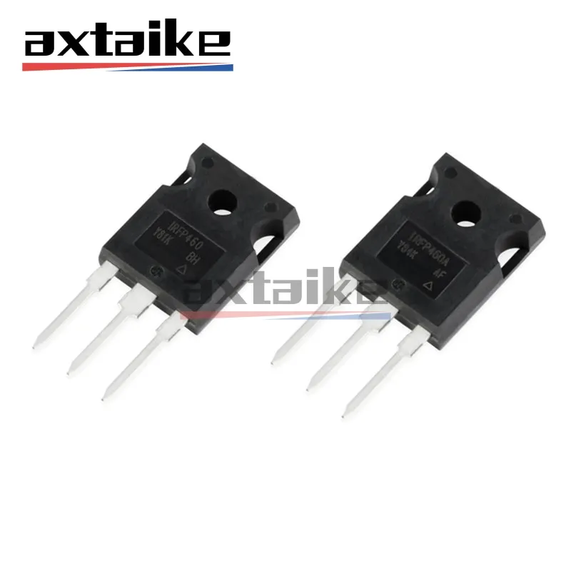 5PCS IRFP460 IRFP460A TO-247 IRFP460PBF IRFP460APBF 20A 500V 280W N-Channel Power MOSFET Transistor