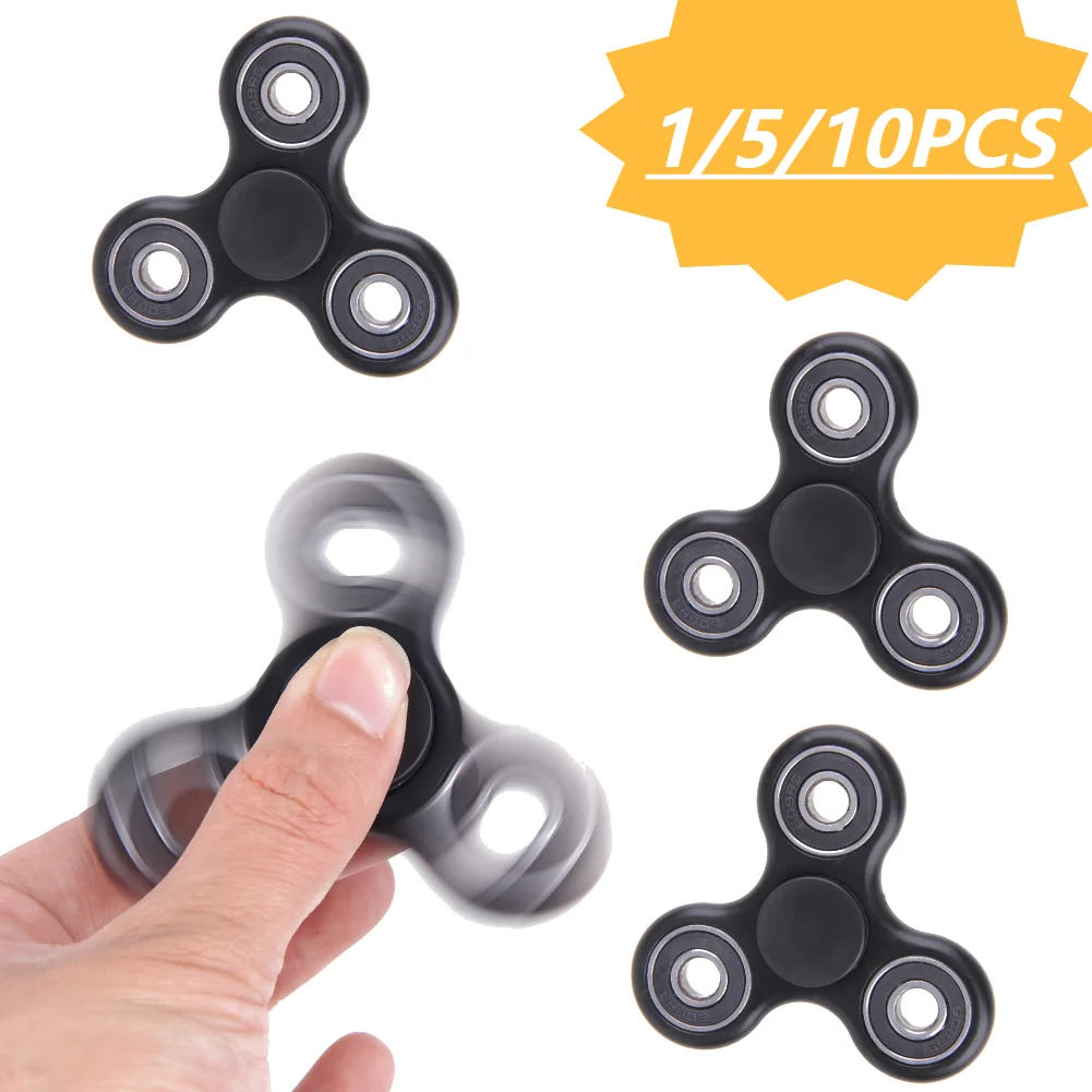

10/5/1 шт. новый инструмент для освобождения, универсальная вращающаяся игрушка на кончиках пальцев, антистрессовый Tri-Spinner, высокое качество, забавный ручной Спиннер для взрослых и детей