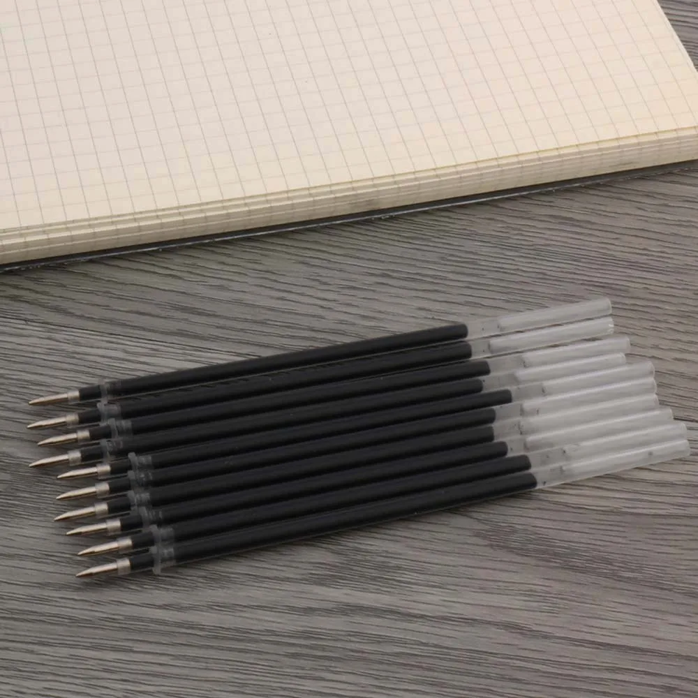 20Pcs 13cm Longth Gel Pen Ink Refills Blue Balck Red 0.5mm School Student Office Stationery Standard Gel Pen