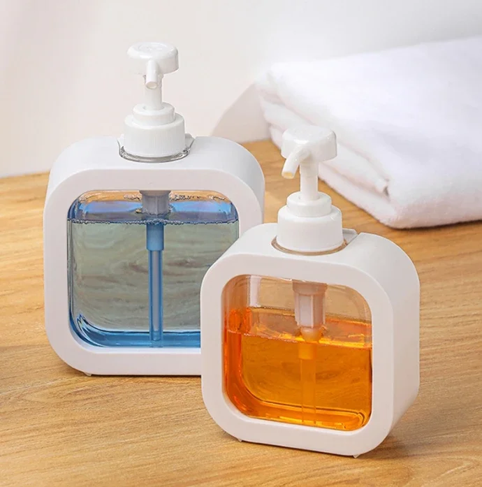 موزعات صابون حمام قابلة لإعادة الملء ، شامبو ، حامل جل استحمام ، زجاجة مضخة حمام فارغة متنقلة للسفر ، زجاجة مضخة استحمام