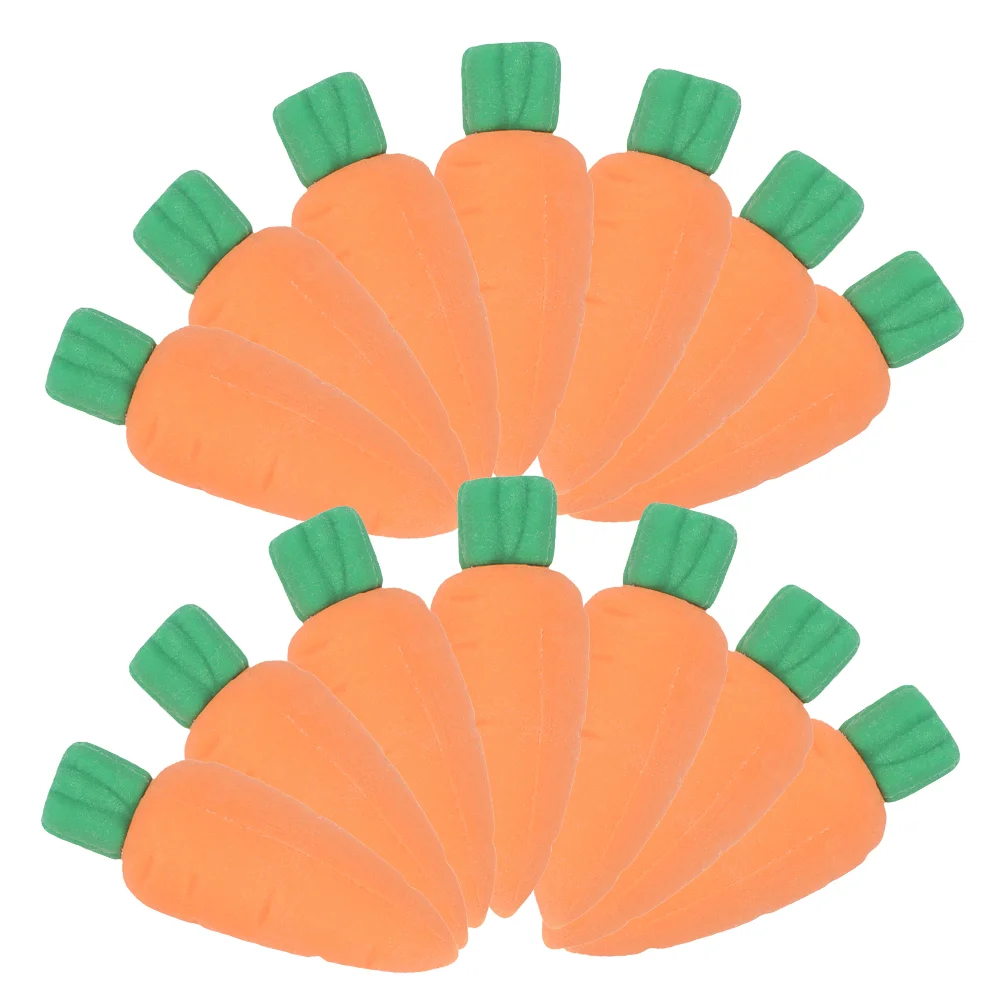 Kitchen Carrot Eraser Carrots Easter Basket Fillers Student Erasers Bulk for Kids