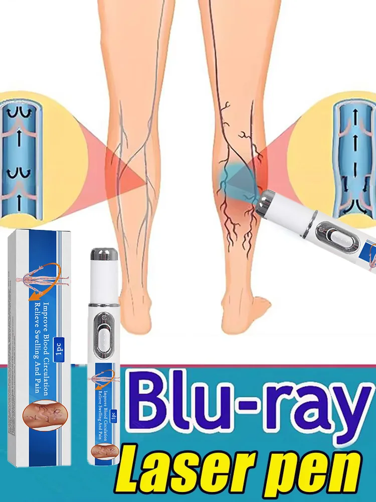 Blaulicht-Laser-Stift, universelles Beinpflege-Werkzeugset