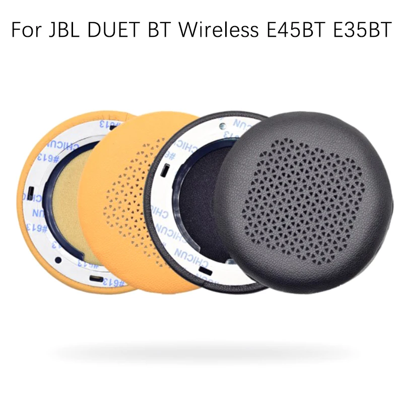 Almohadillas de alta calidad para auriculares inalámbricos JBL Duet BT, almohadillas para los oídos, cojín de cuero de proteína suave, espuma viscoelástica, funda para auriculares