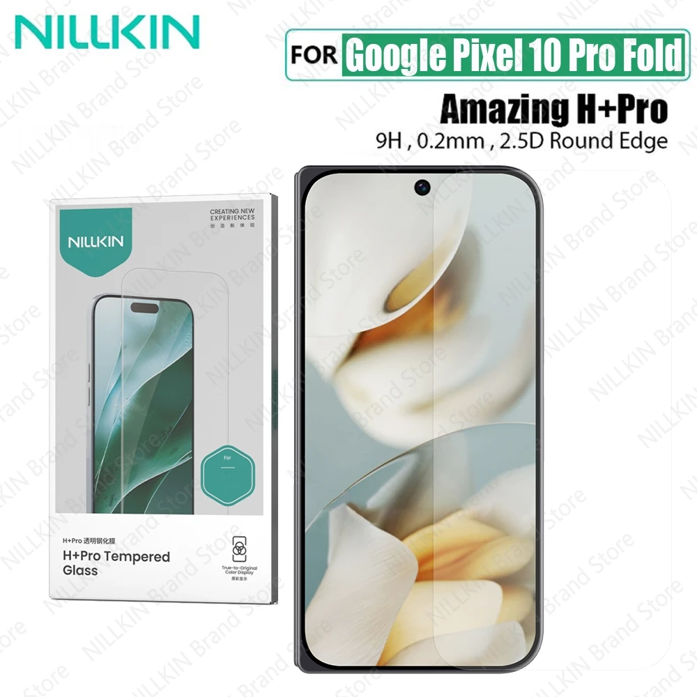 

Закаленное стекло Nillkin для Google Pixel 10 Pro Fold, складная внешняя пленка для экрана, передняя пленка, противовзрывная защитная пленка для экрана Pixel10 Pro Fold