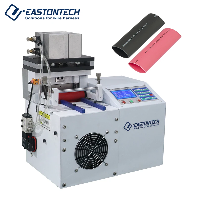 

EW-1285 Automatic Cutting Machine 15mm PP Rope Cutter for Bungee Cord Plastic Cutter Motor Wire Big Rope