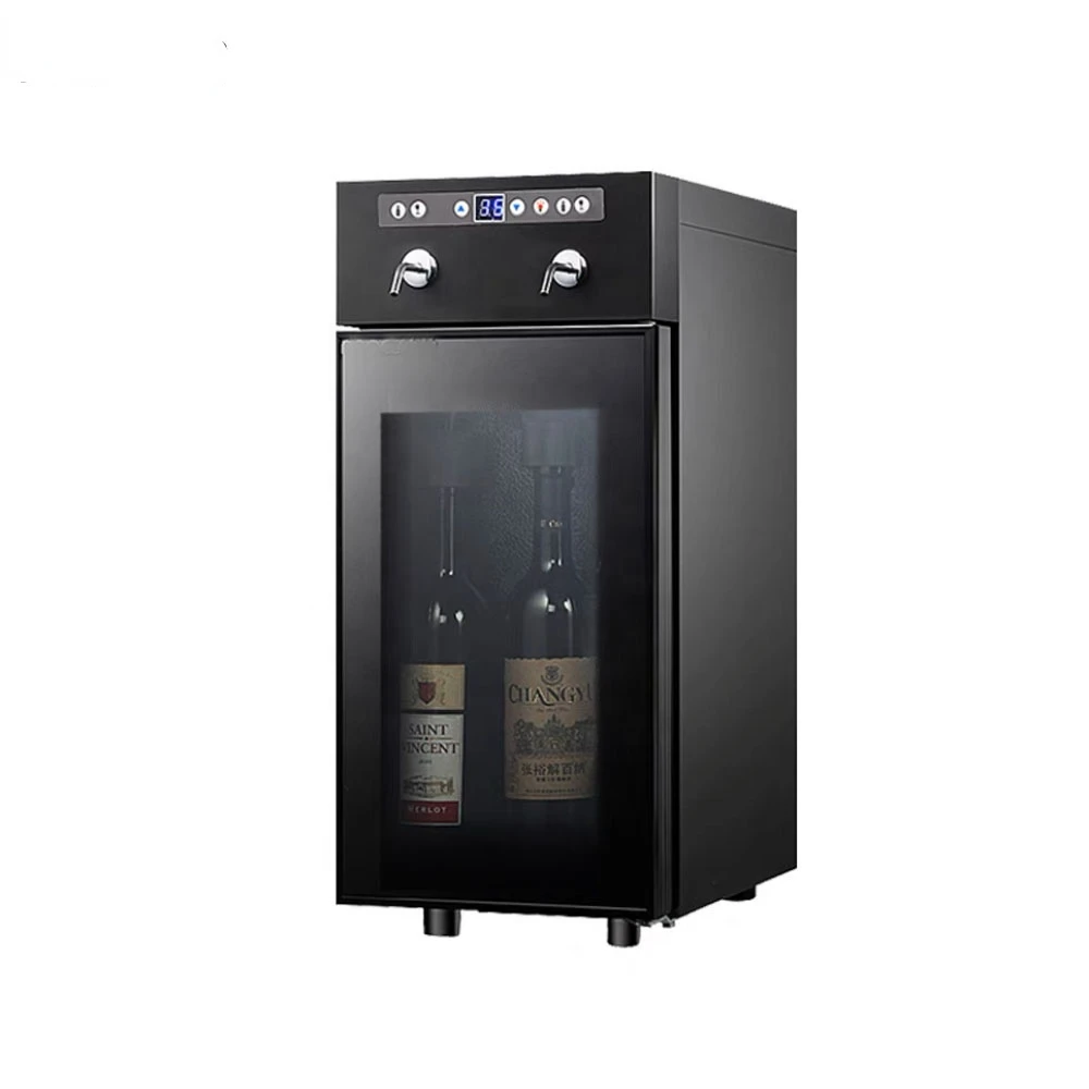 automatic household wine dispenser cooler for 2 bottles