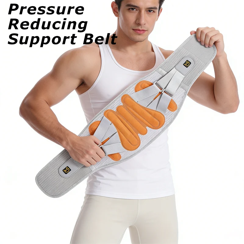 

Пояс-корсет для поясницы от боли в спине, дышащий, противоскользящий, для мужчин и женщин, мгновенное облегчение при ишиасе и грыже межпозвоночного диска