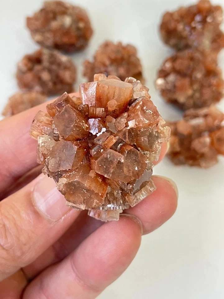 1 X Aragonite Natural Cluster from Morocco