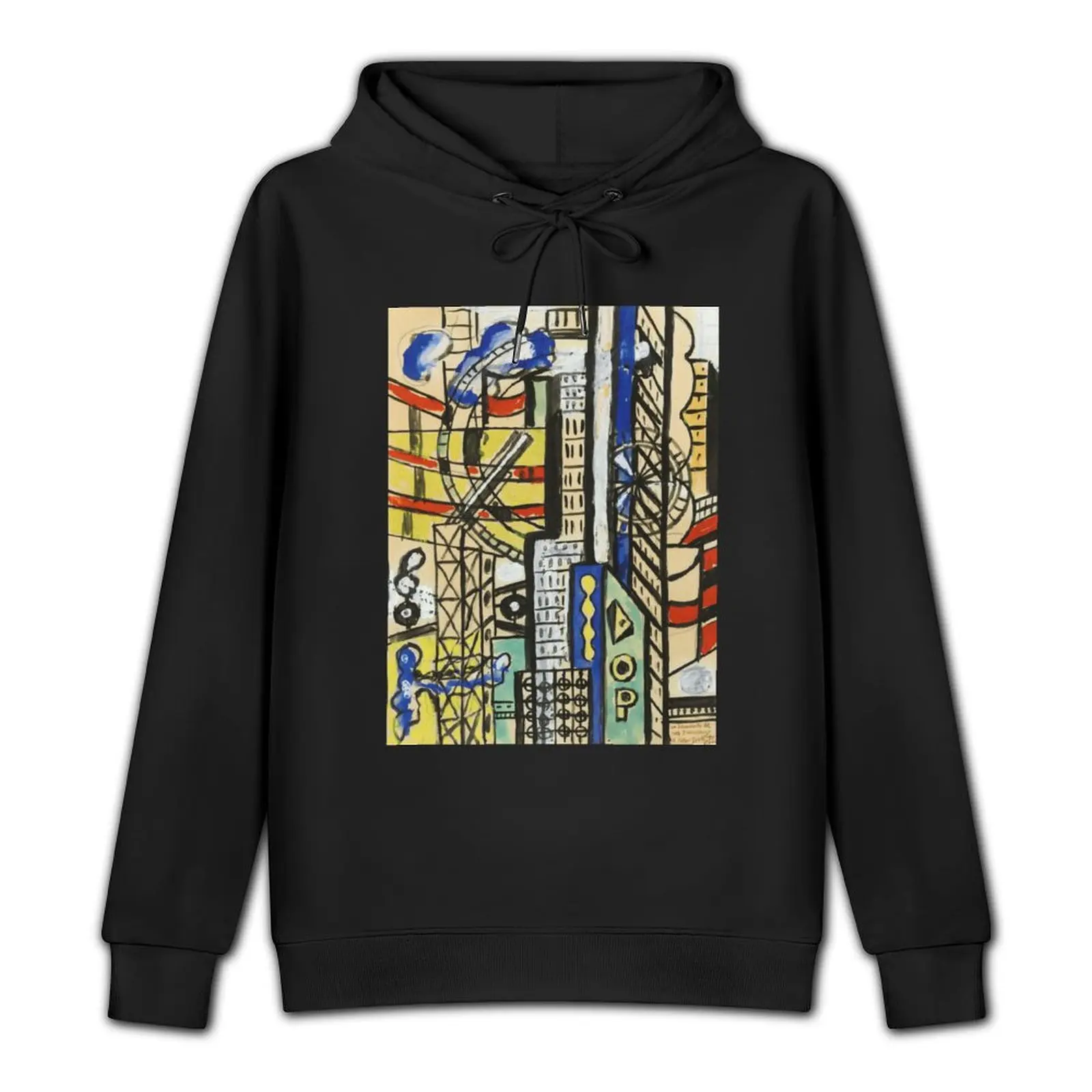 Fernand Leger Souvenir de New York Pullover Hoodie anime clothes hoodies for men high quality