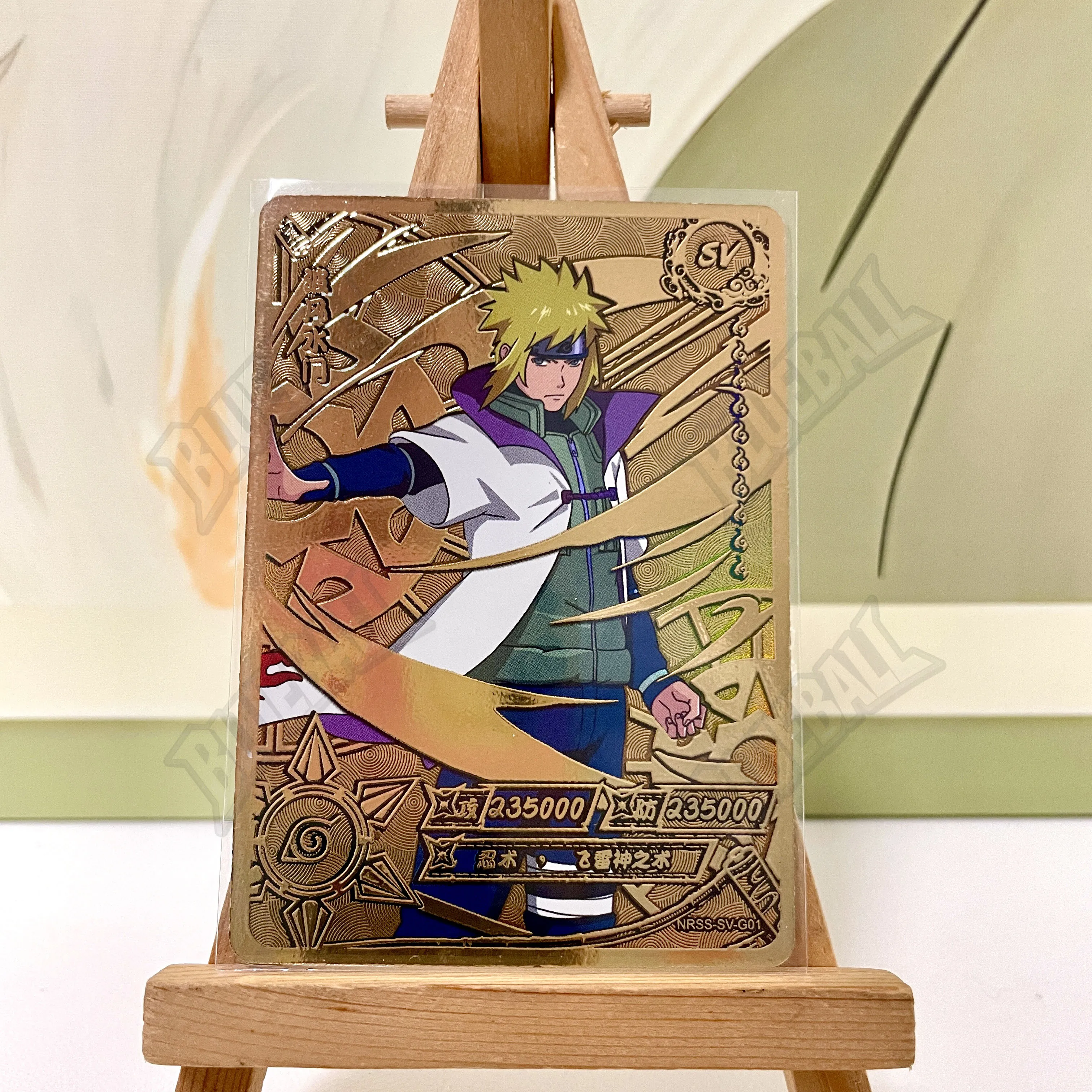 Genuine Kayou Naruto SV No1-10 Minato Namikaze Obito Uchiha  rare battle collectible cards tabletop game toy  kids birthday gift