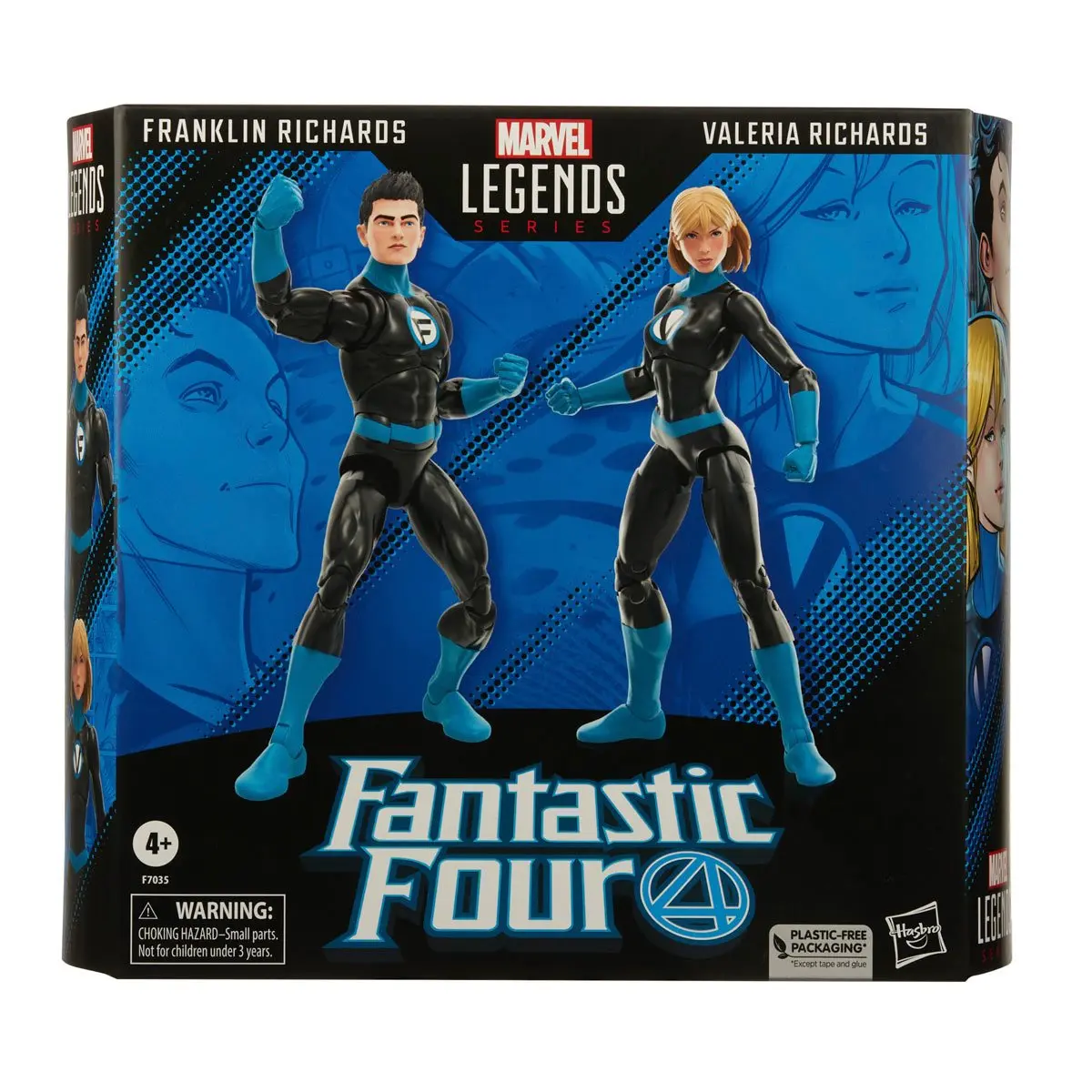 Marvel Legends Fantastic Four 4 Franklin Richaros Valeria Richaros 6