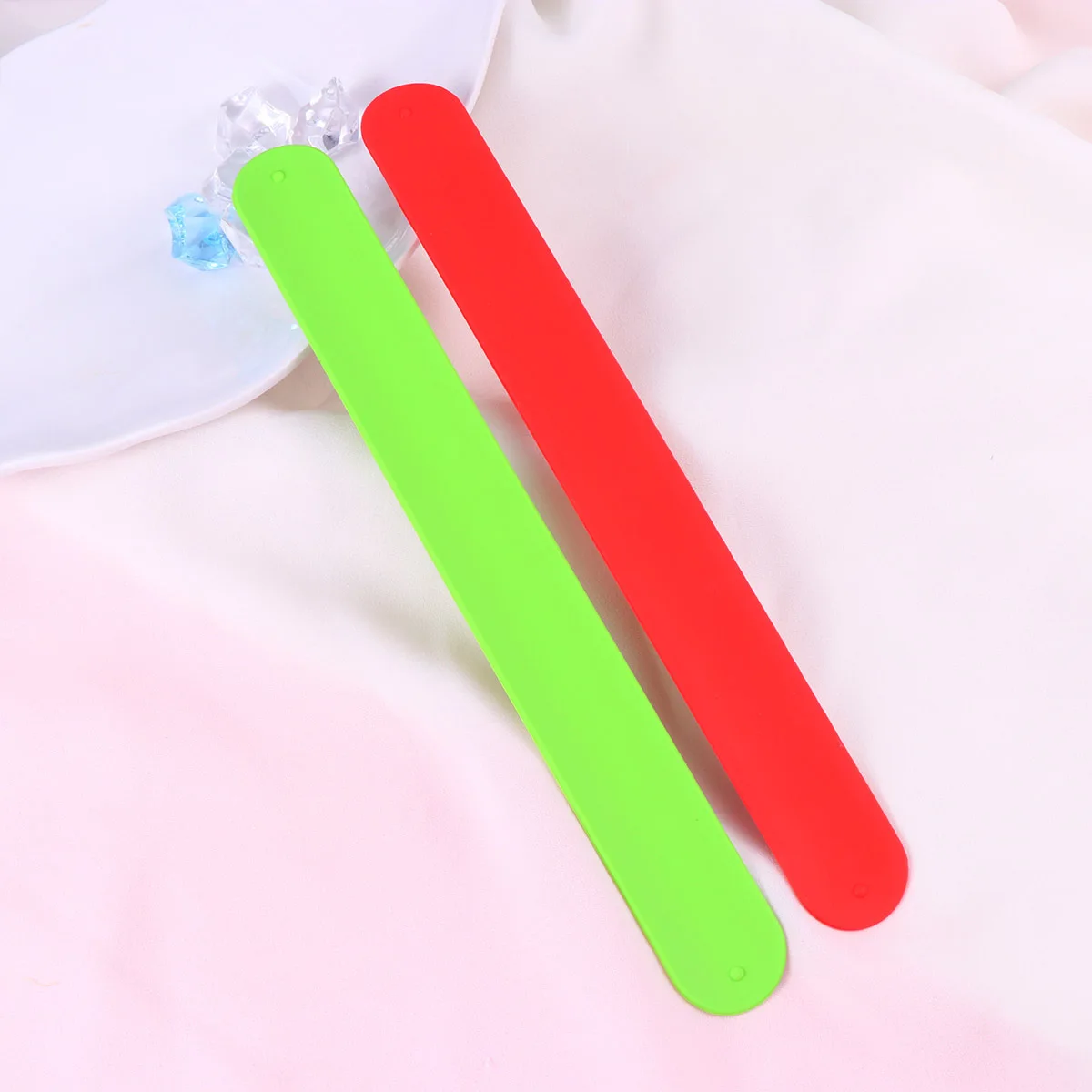 10 قطعة أساور صفعة سيليكون قسط للبنين بنات أساور مرنة هدايا الحفلات بيناتا الحشو لعبة المكافآت #5