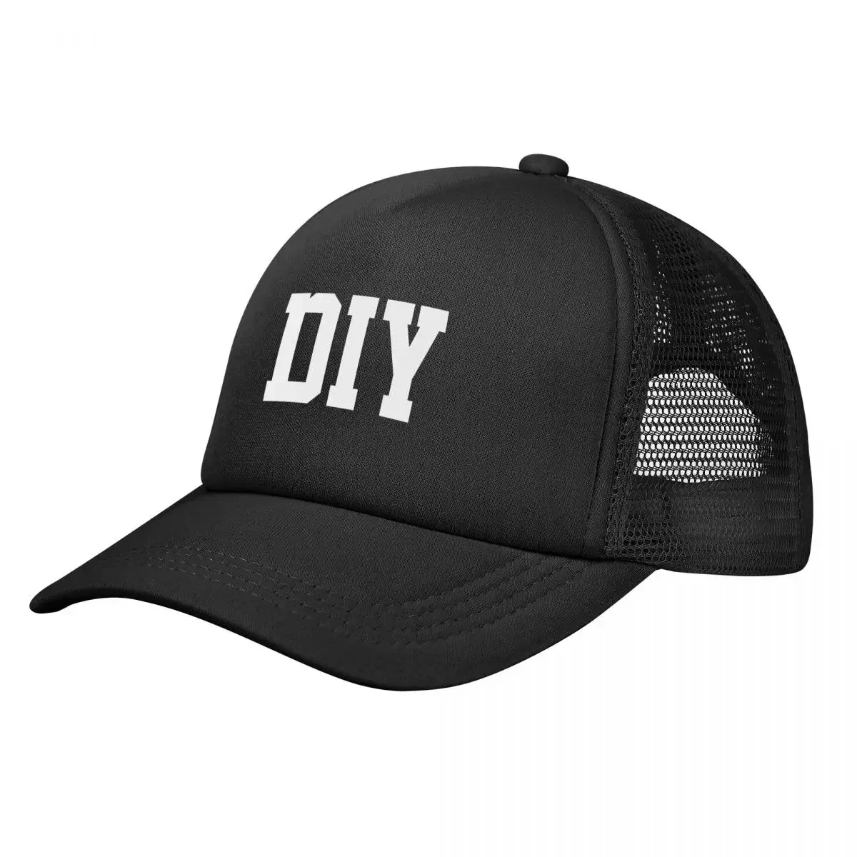 

DIY Custom Mesh Baseball Caps Adult curved Trucker Hat Hats Adjustable Polyester Dad Hat Summer Trucker Hat