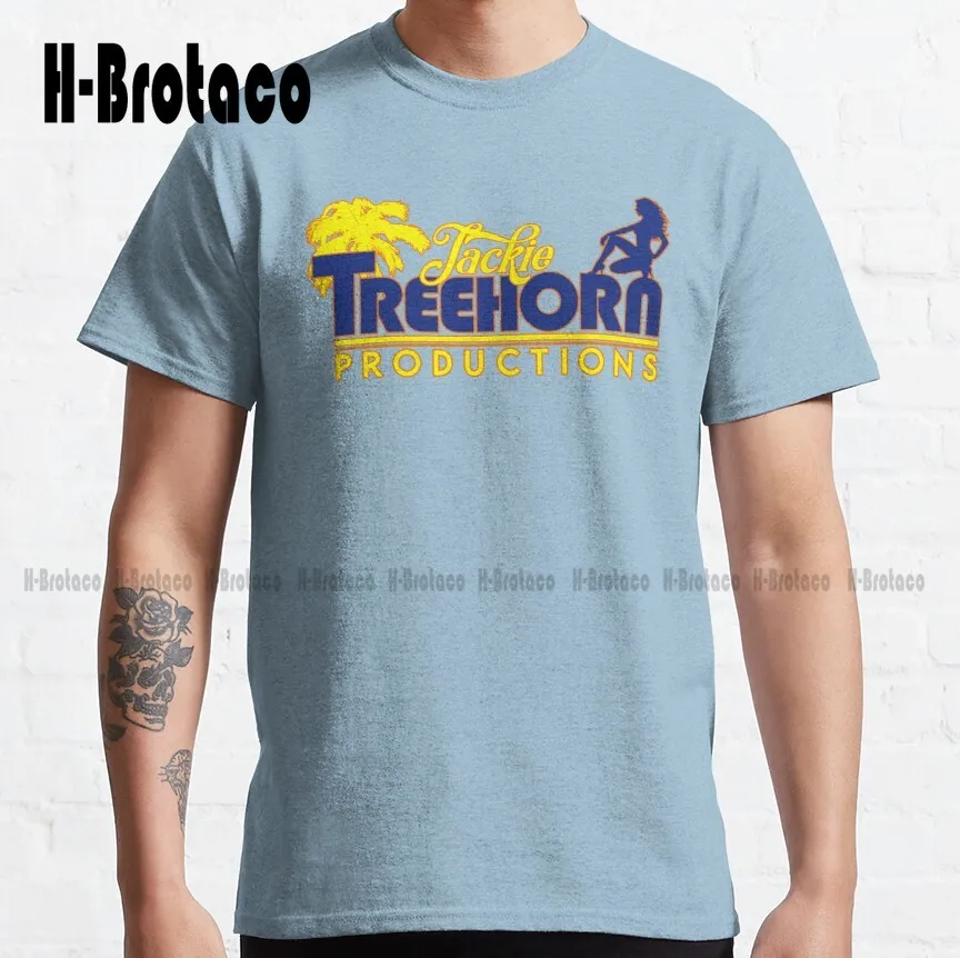 Treehorn Productions Big Lebowski Jackie Treehorn Comedy 90S Classic T-Shirt Custom Gift Creative Funny Tee Xs-5Xl Unisex Retro