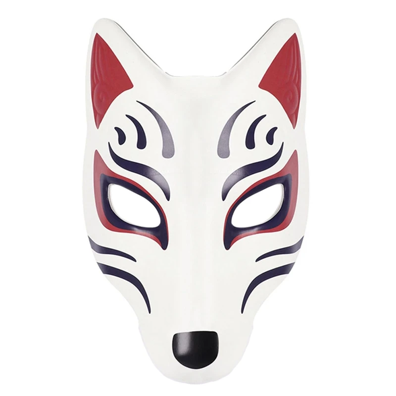 2023 New Cosplay Mask DIY Half Face Face FoxFairy Masks For Adults Anime Mask Cosplay Anime Mask Cosplay Half Face