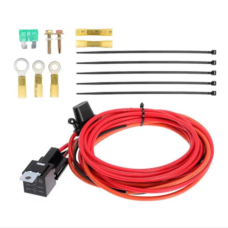 Practical For P/N 30247 12V System Electric Fuel Pump Relay Bypass Kit Waterproof Relay Switch Kit
