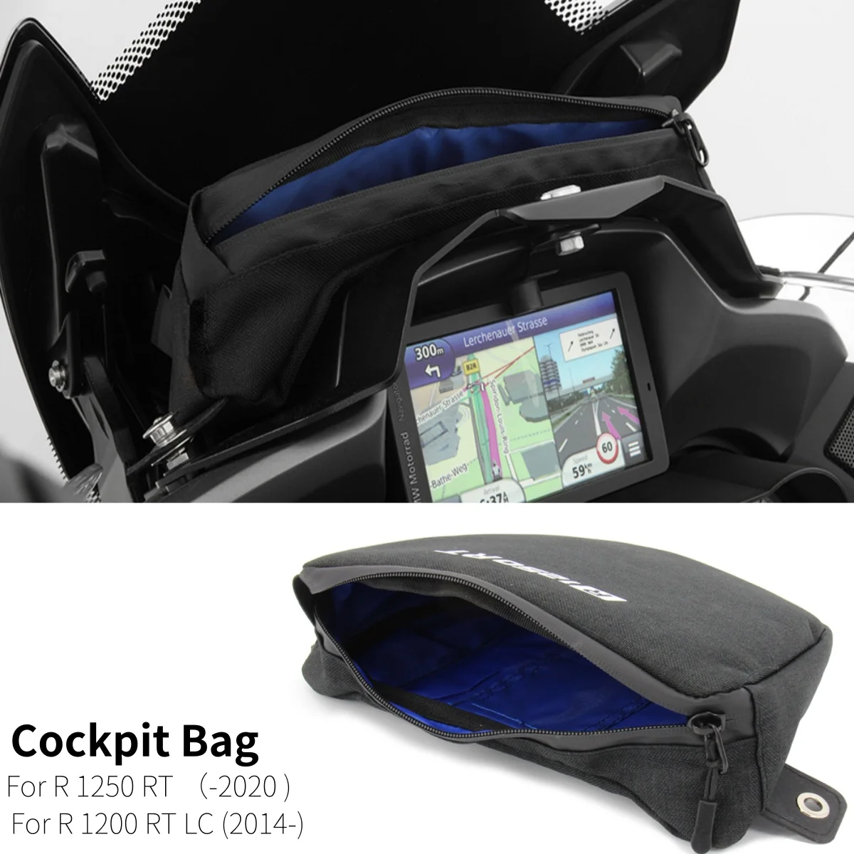 

Новая сумка для приборной панели мотоцикла BMW R 1200RT LC R1200RT R1250RT R1250 RT, сумка для хранения на обтекателе, сумка на руль, сумка на ветровое стекло