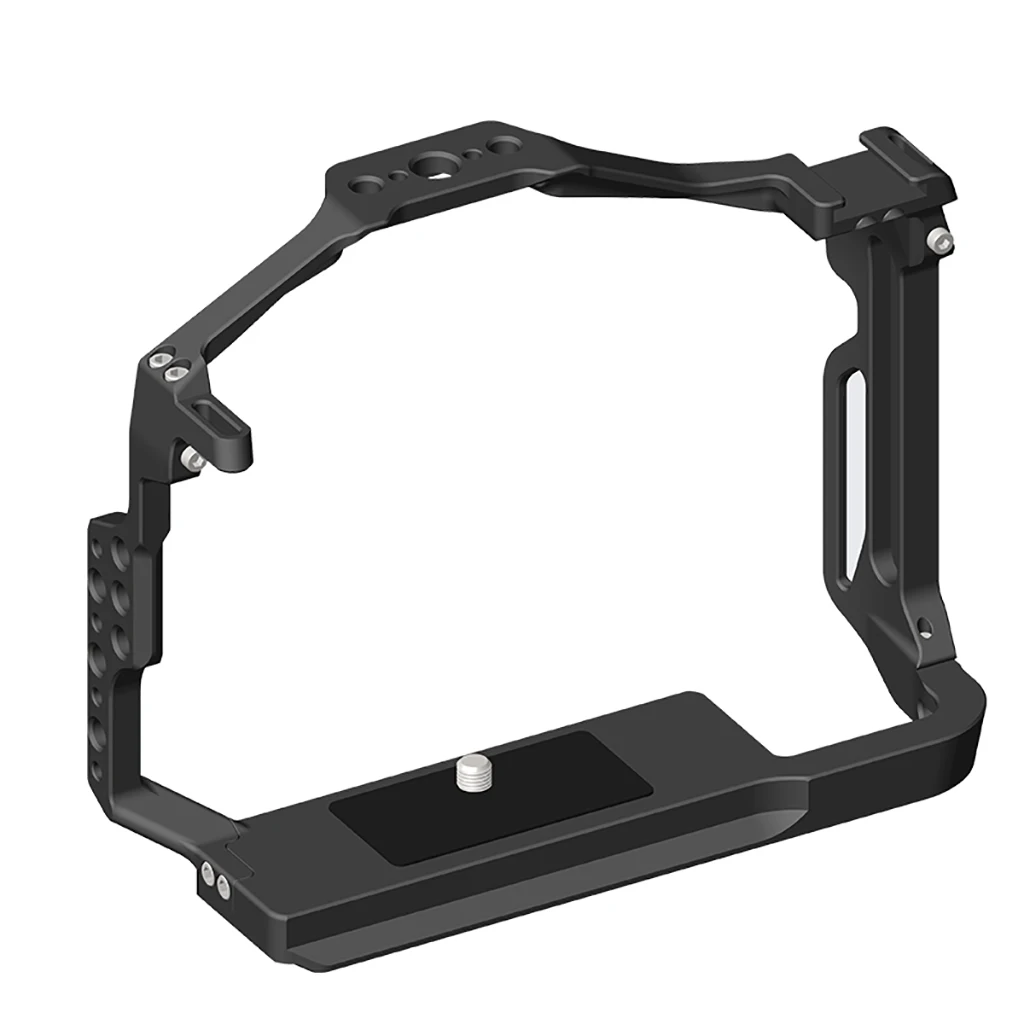 كاميرا كاملة من سبائك الألومنيوم ، قفص فيديو لنيكون 8 مع حامل حذاء بارد ، قفص zway وخيط ، أركا مدمج ، لوحة تحرير سريعة