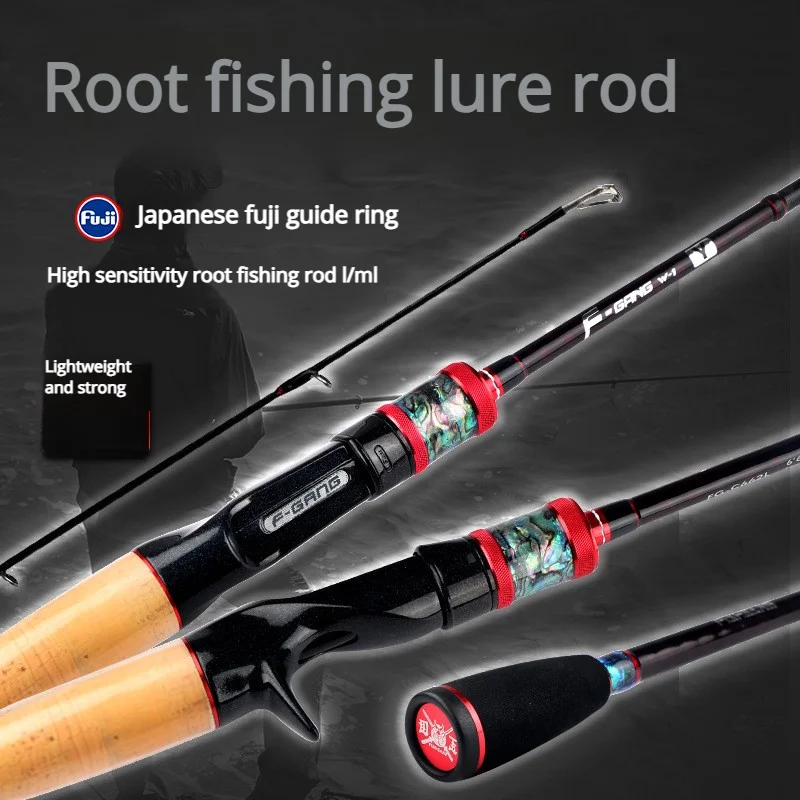 

Fuji Parts Root Fishing Rod 1,98 м L Мощность 2,1 м ML Мощность Длинный литой углеродное волокно Легкие спиннинговые удочки для приманки