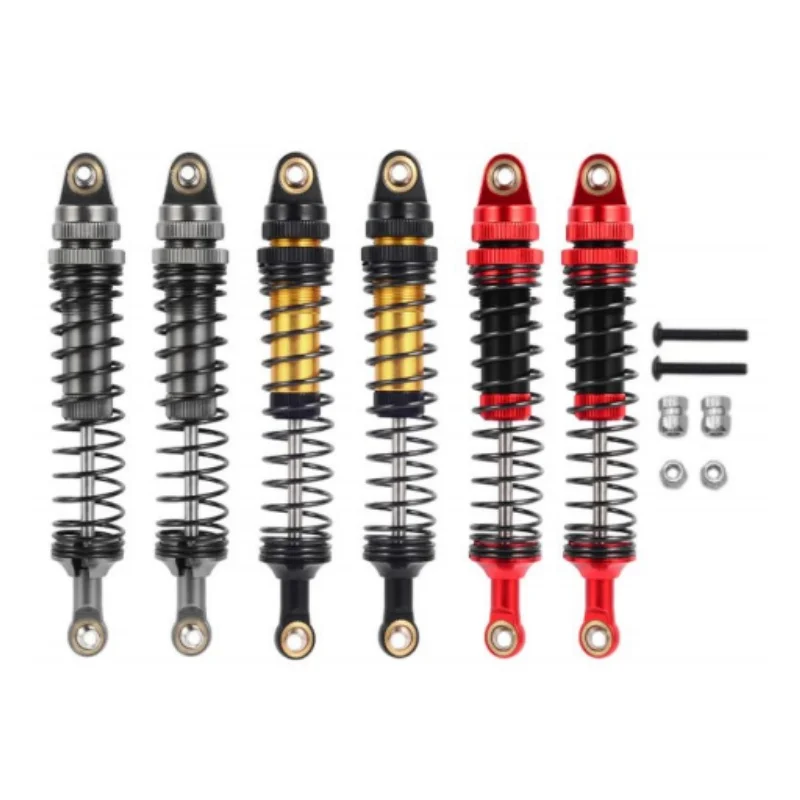 

1 пара внешних амортизаторов 100 мм для 1/10 RC гусеничного автомобиля Axial SCX10 90046 AXI03007 TRX4 TRX6