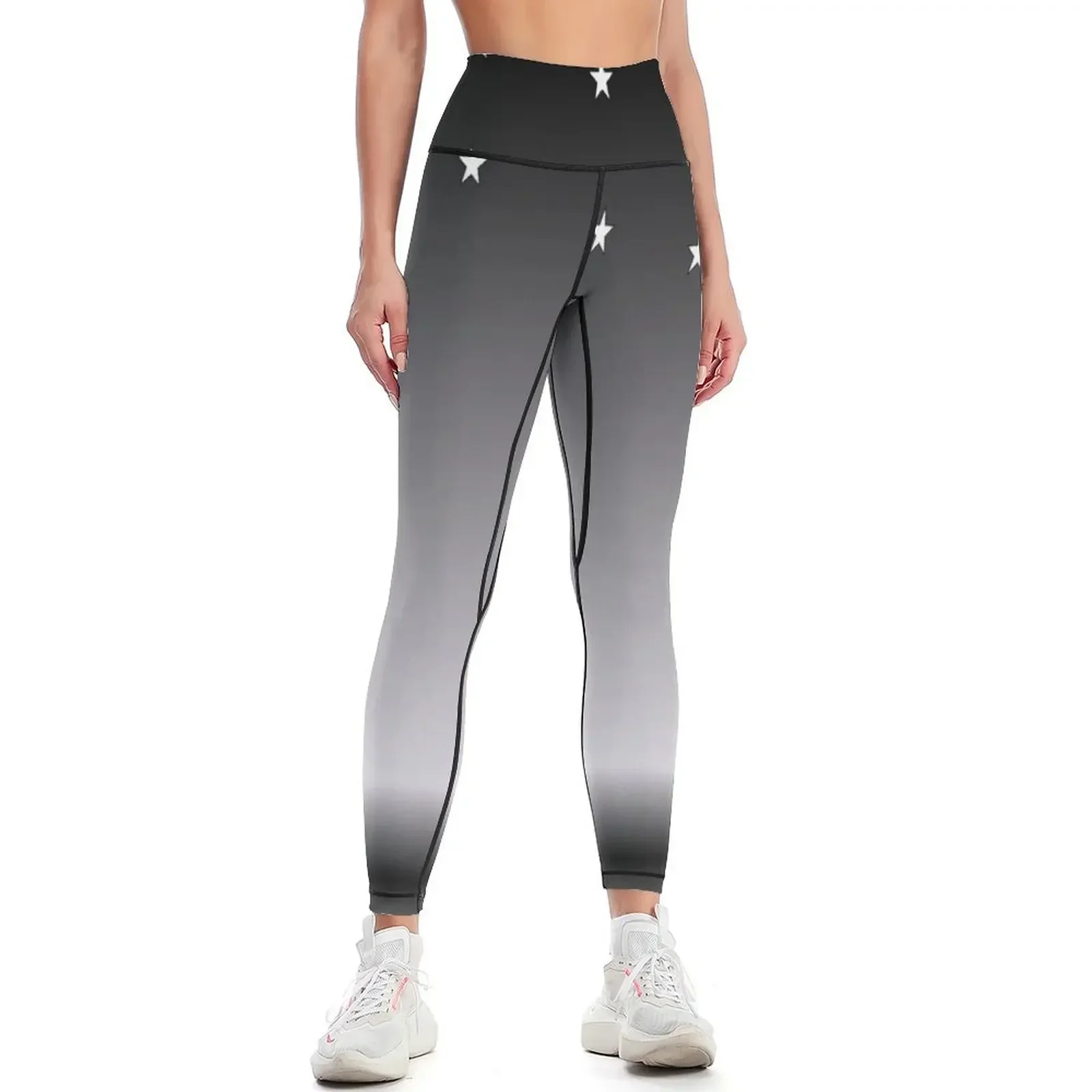 HisWord - Moon Sky Sand Leggings Pantalones de mujer pantalones deportivos de cintura alta para gimnasio top Leggings para mujer