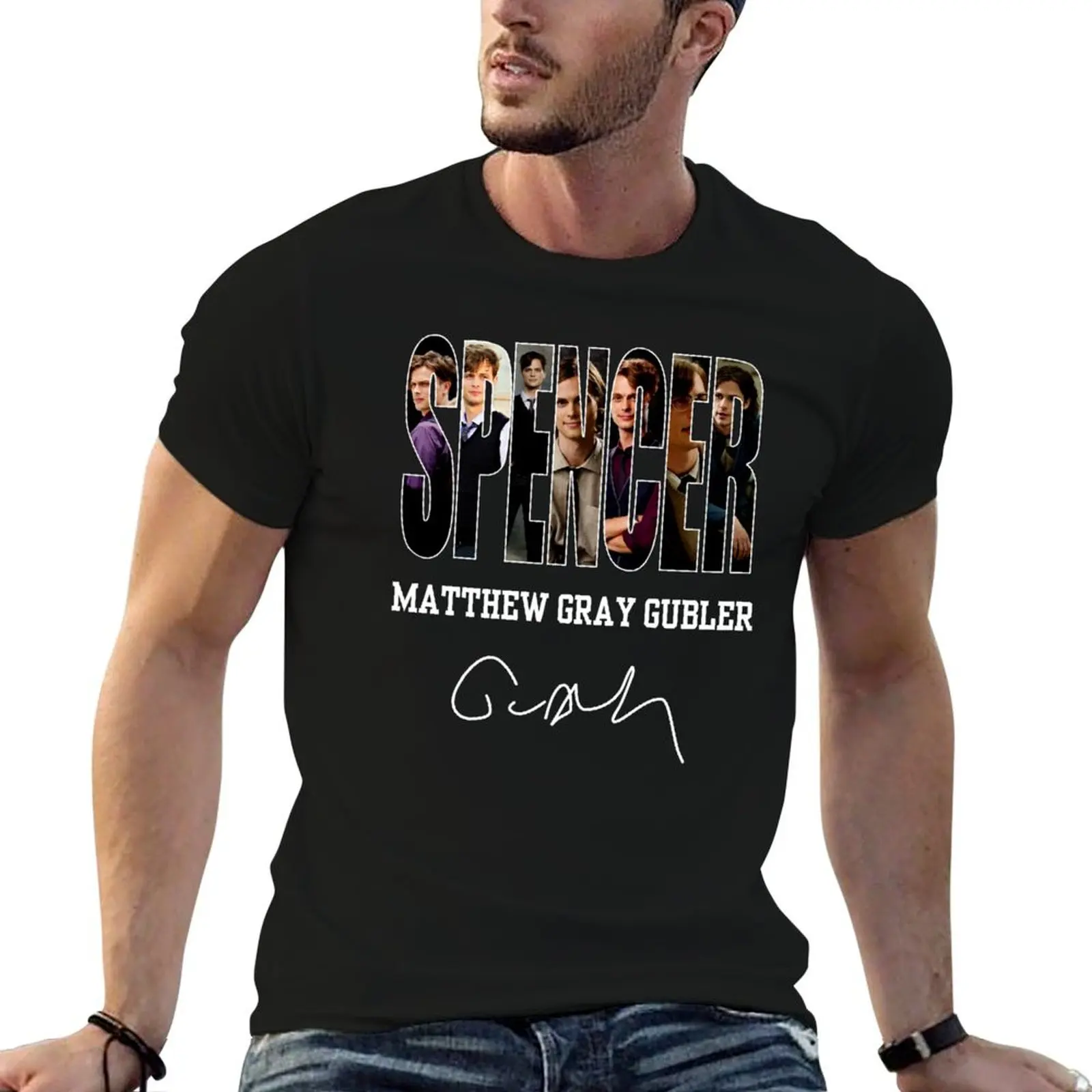 Spéncer Reid Merch Spéncer Reid Mátthéw Gráy Gúblér Sweater Love T-Shirt Festival Party Tee Top