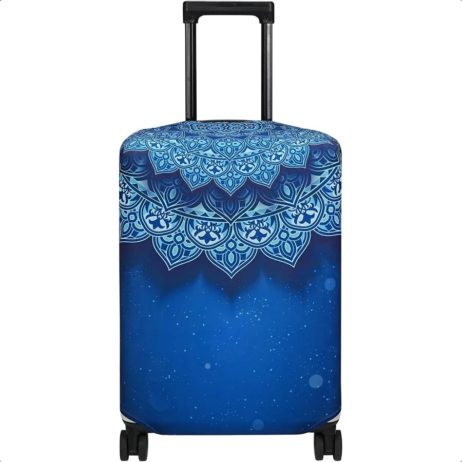 

Travel Lage Cover Suitcase Protector Fits 1822 Inch Case Blue Violets S