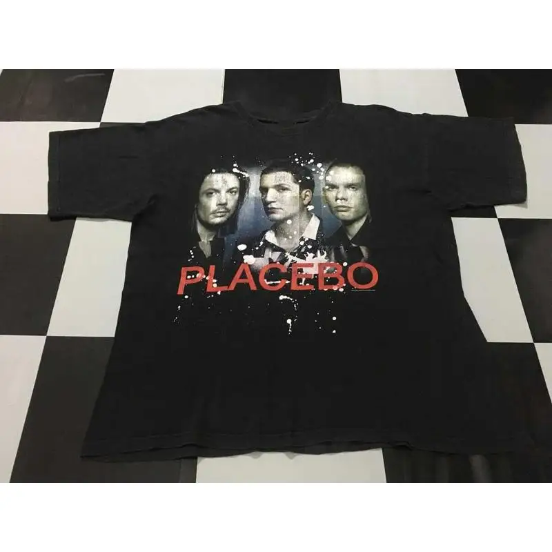 

Placebo Band For Friends Black T Shirt Cotton All Size