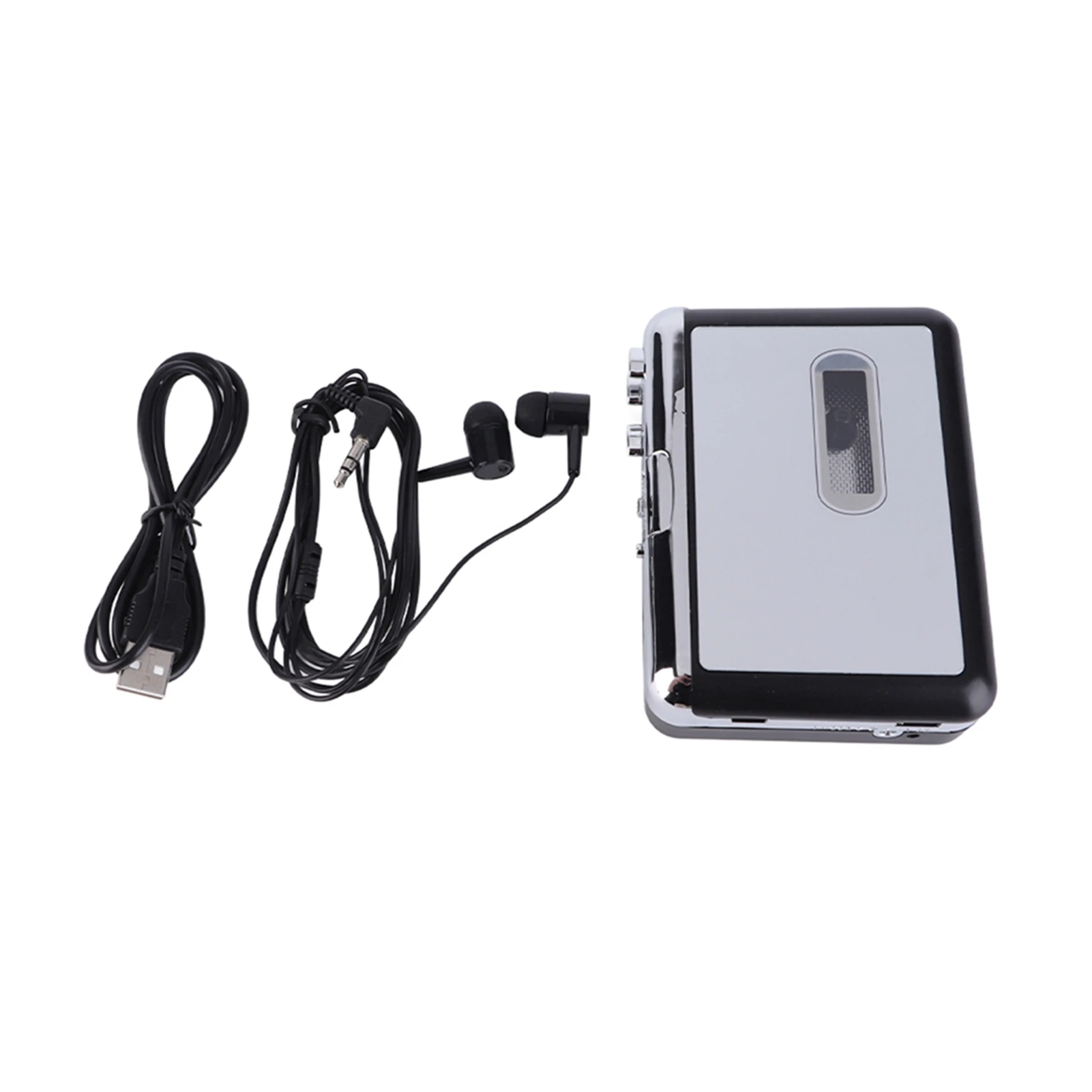 Portable Cassette Tape to MP3 Player Converter USB Flash Drive Capture Audio Music Player High Quality Easy Conversion for Home