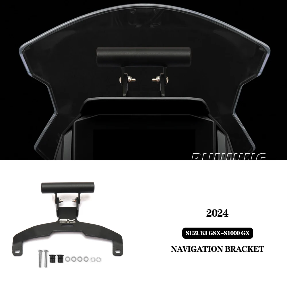 

Детали для модификации навигационного кронштейна, держатель GPS-навигации для Suzuki GSX-S1000 GX 2024-2025