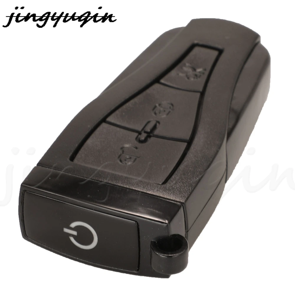 Jingyuqin 3 ปุ่มสมาร์ทรีโมทกุญแจรถ FOB 434 MHz ID46 PCF7941 ชิปสําหรับ MG MG550 MG 6 Keyless Go Control เปลี่ยน
