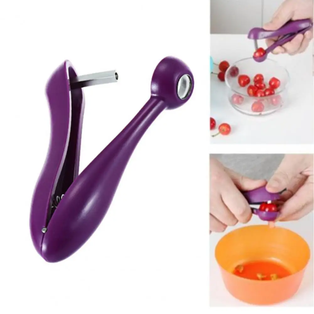 Kitchen Cherry Pitter Convenient Cherry Core Remover Tool Easy to Clean Cherries Jujubes Fruit Corer for Home Kitchen