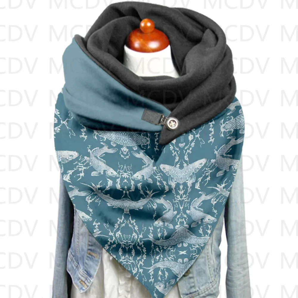 Dream Catcher Scarf Print Scarves and Shawls 3D Printed Casual Scarf And Shawl for Women Warm and Comfortable Scarf