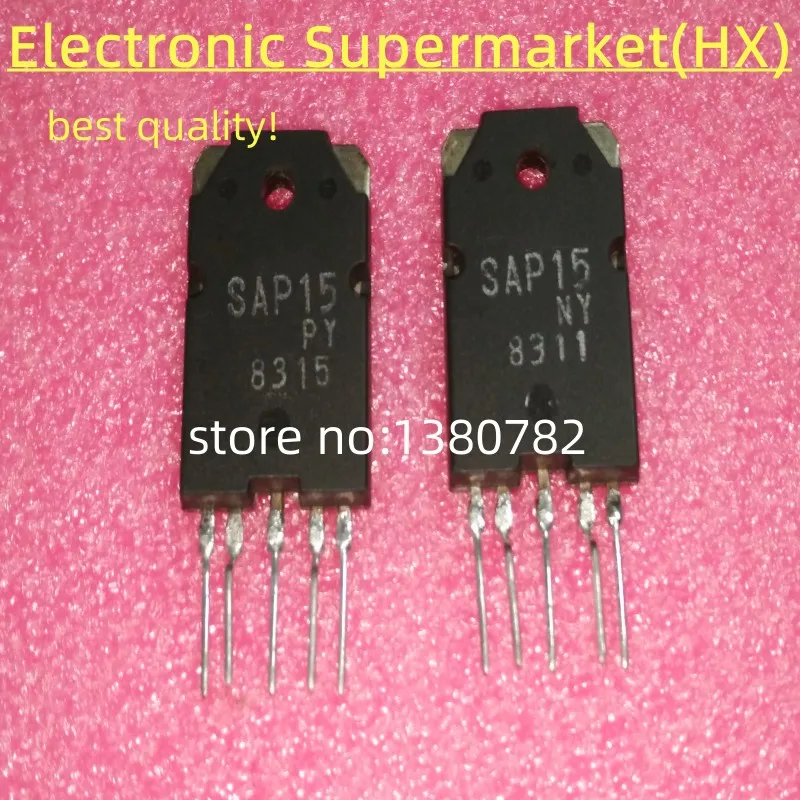 

Free Shipping 10 pair SAP15NY (10pcs)+SAP15PY (10pcs) TO3P-5 IC CHIP In stock!