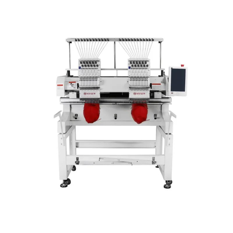 Double head computer automatic embroidery machine