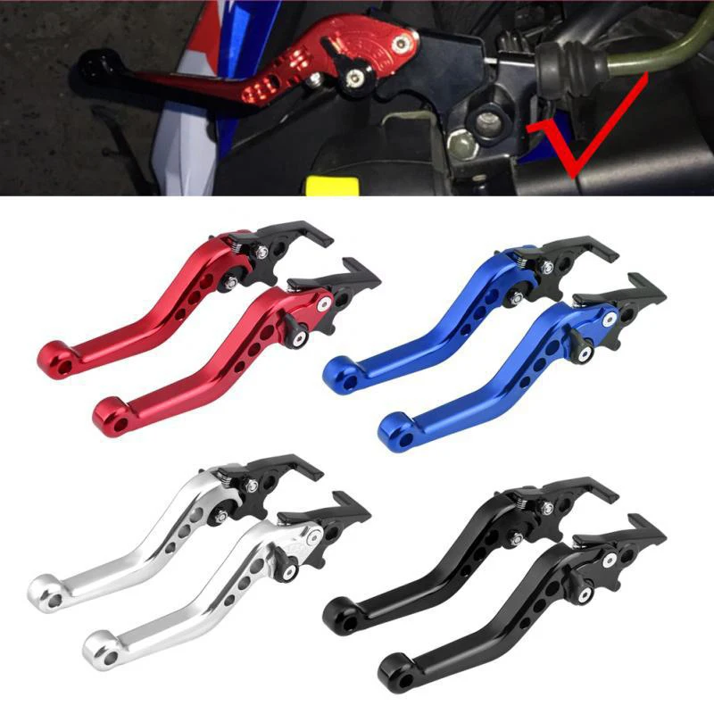 Motorcycle Accessories Modified Parts Folding Clutch Lever Adjustable Drum Brake Handlebar Modified Horn Adjustable Hand Lever