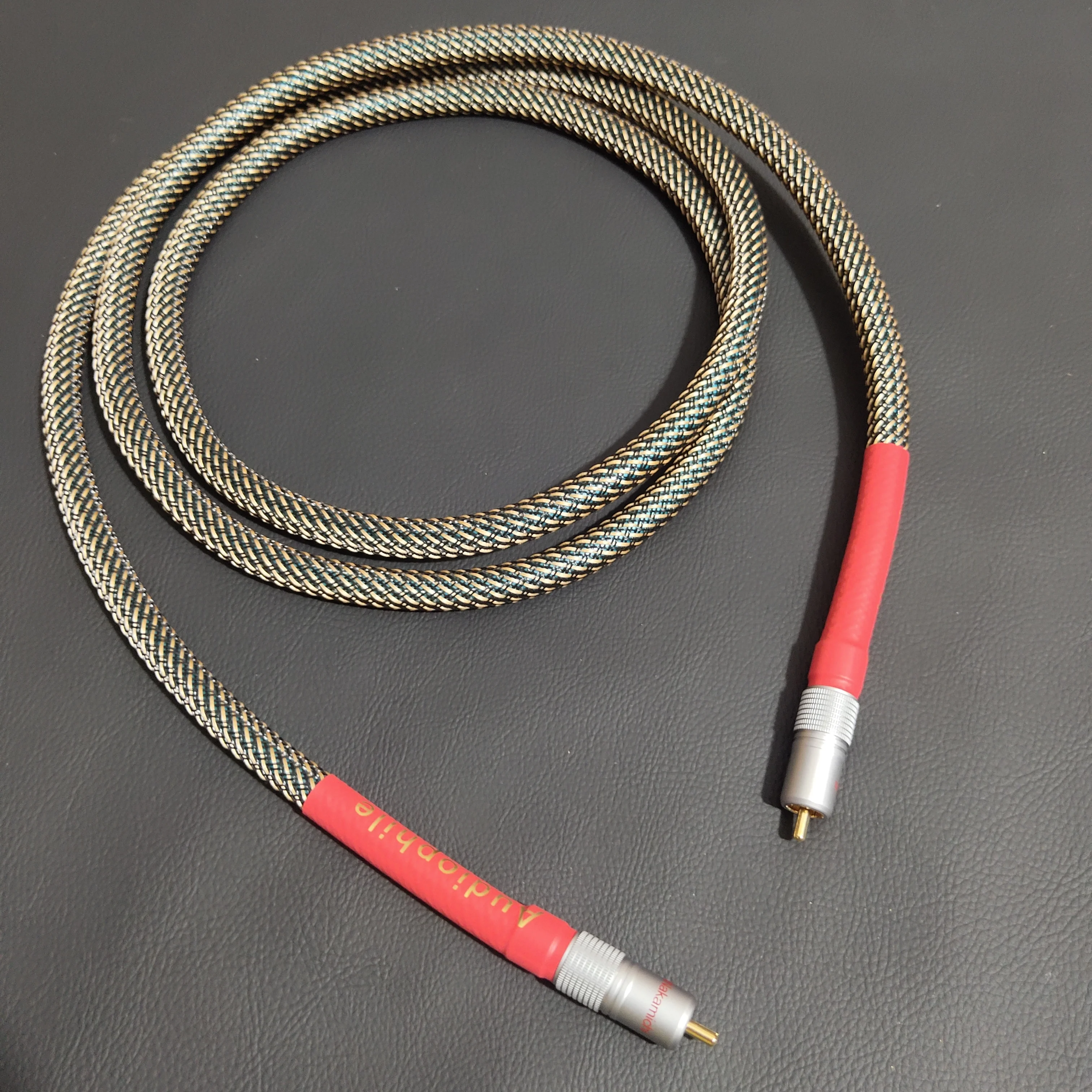 ORTOFON High-end 8N OFC coaxial cable DAC 75Ω digital RCA subwoofer line 100% shielding and anti-interference SPFIF signal cable