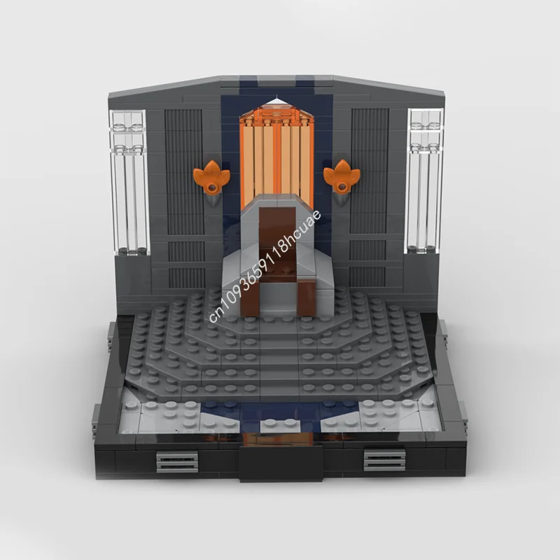 

402pcs MOC Duel Mandalore Diorama Star Battle Model Building blocks Kids toys Birthday Assemble Christmas gifts