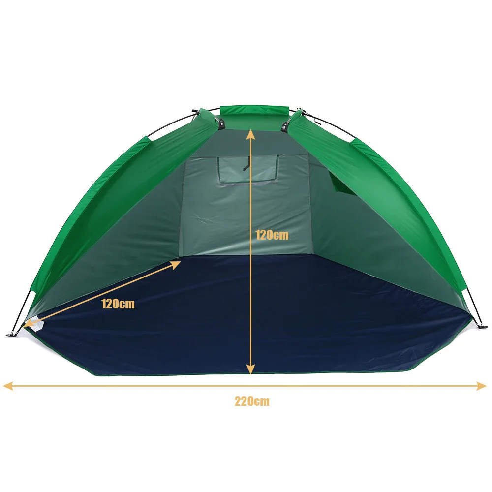 

easy awning Waterproof Family Tent 1-2 Person Camp Folding Beach gazebo fishing awning Outdoor tent