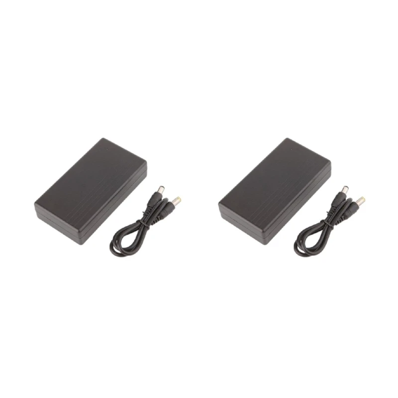 

2PCS 12V2A 22.2W UPS Uninterrupted Backup Power Supply Mini Battery For Camera Router