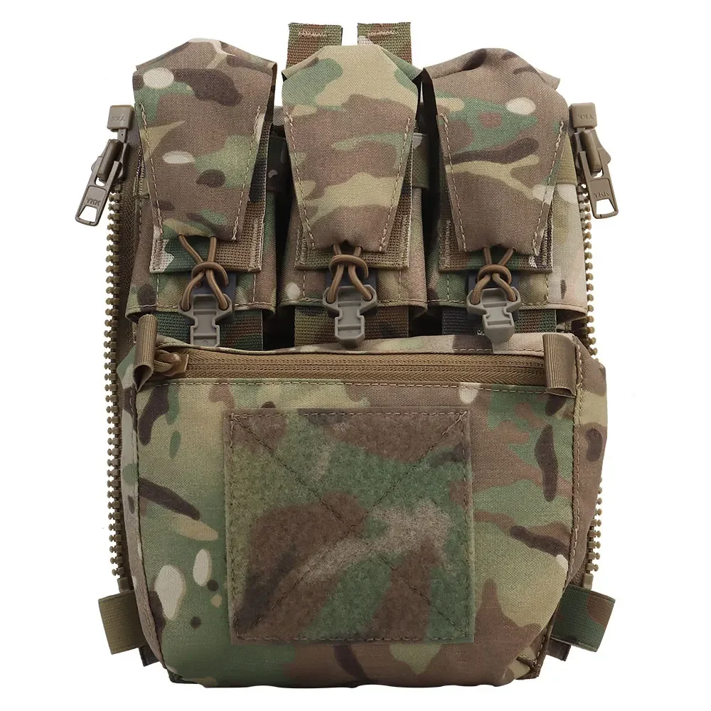 

Hunting Vest Back Plate Supplement Sub Pack Airsoft Triple Magazine Bag Hunting Vest Plate Carrier Accessories