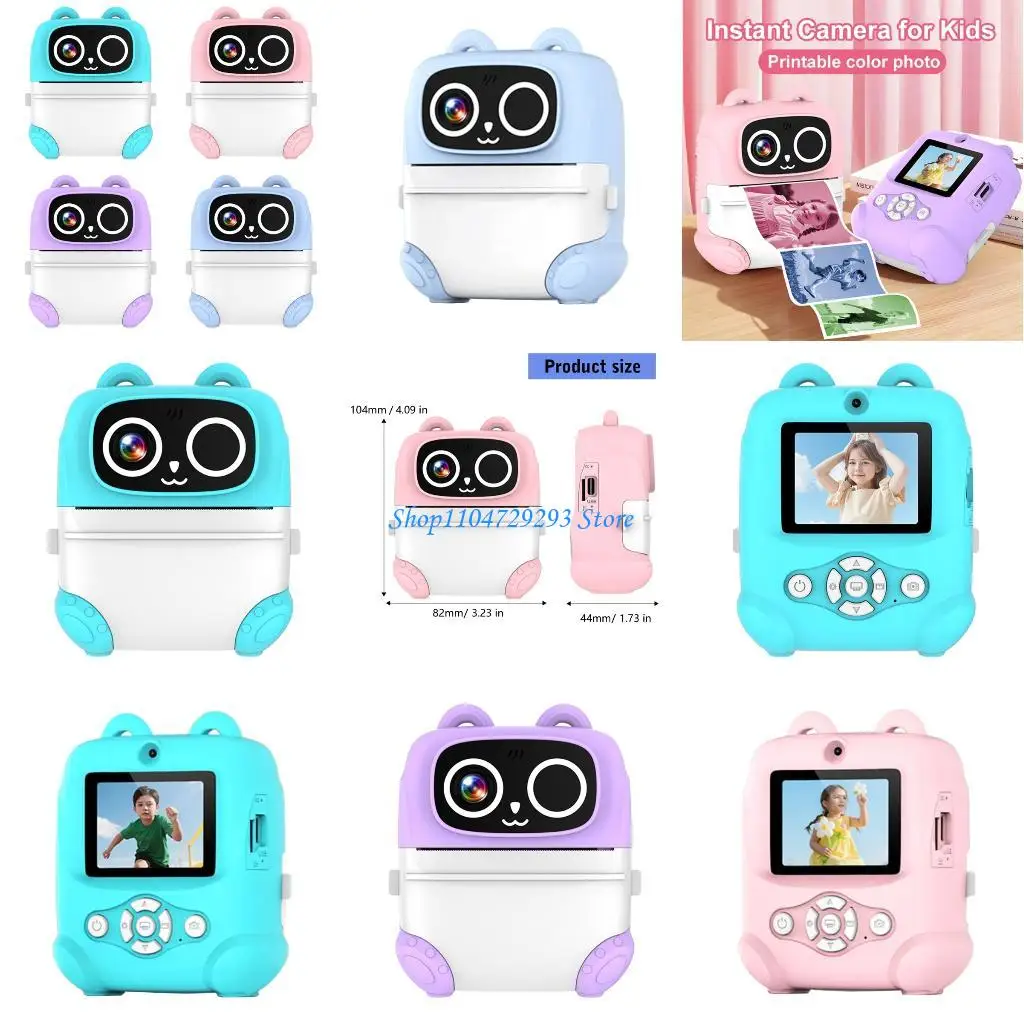 

Y2GD Instantly Camera For Portability Featuring Immediate Printing Portable Easy to Use for Family