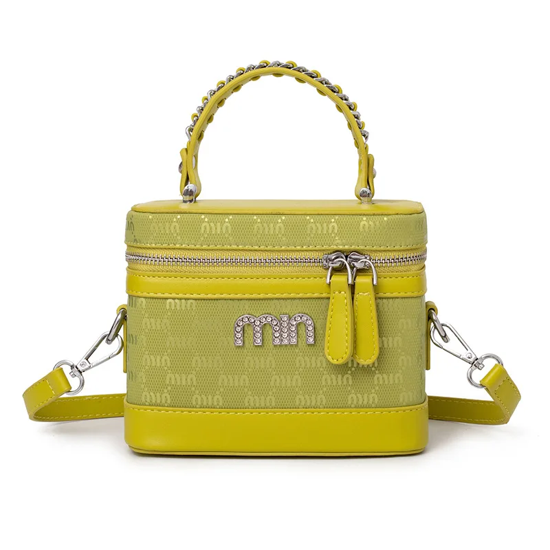 

2025 Luxury Small Square Bag for Women, Spacious Top-Handle Tote, Elegant Crossbody Purse, Affordable Designer Handbag