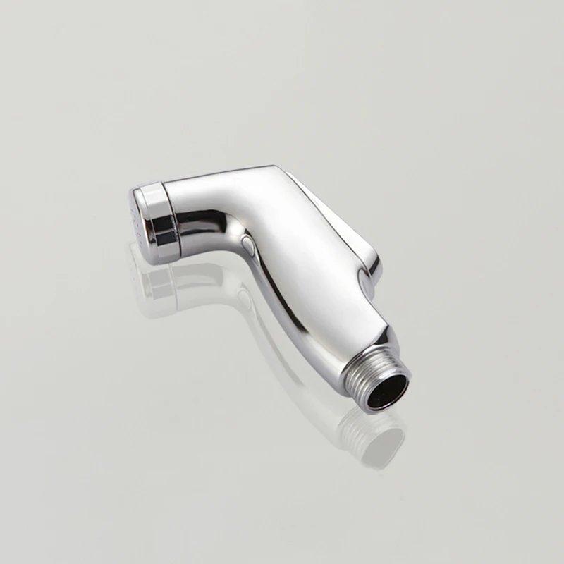 Pommeau de Bidet en Acier Inoxydable à Support sans Perçage, Accessoire de Salle de Bain Pulvérisateur Autonettoyant