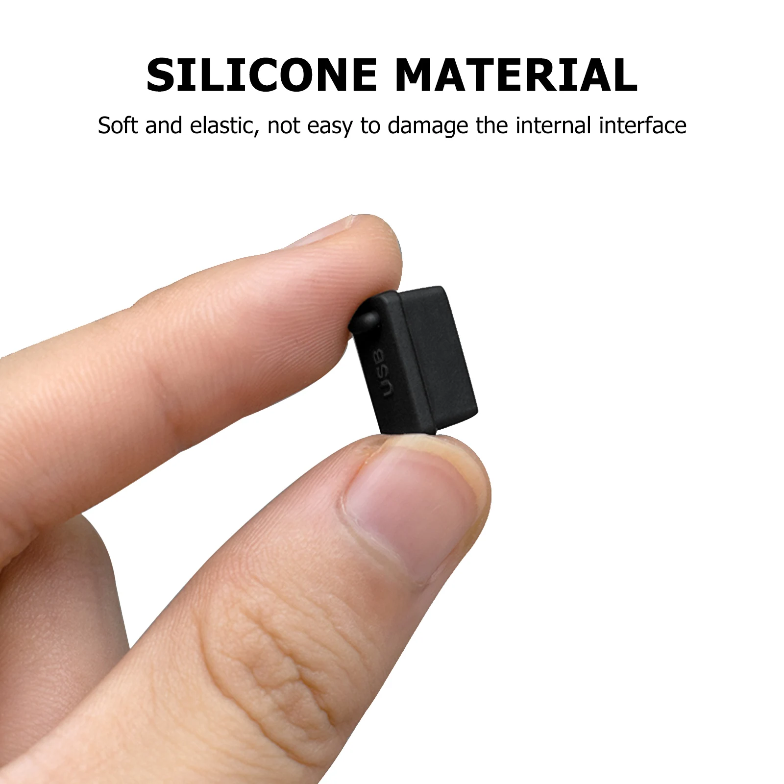 

160Pcs Universal Laptop Plug Set Soft Silicone Charging Port Dust Cap Secure Fit for USB Power Ports Long-Lasting Plugs
