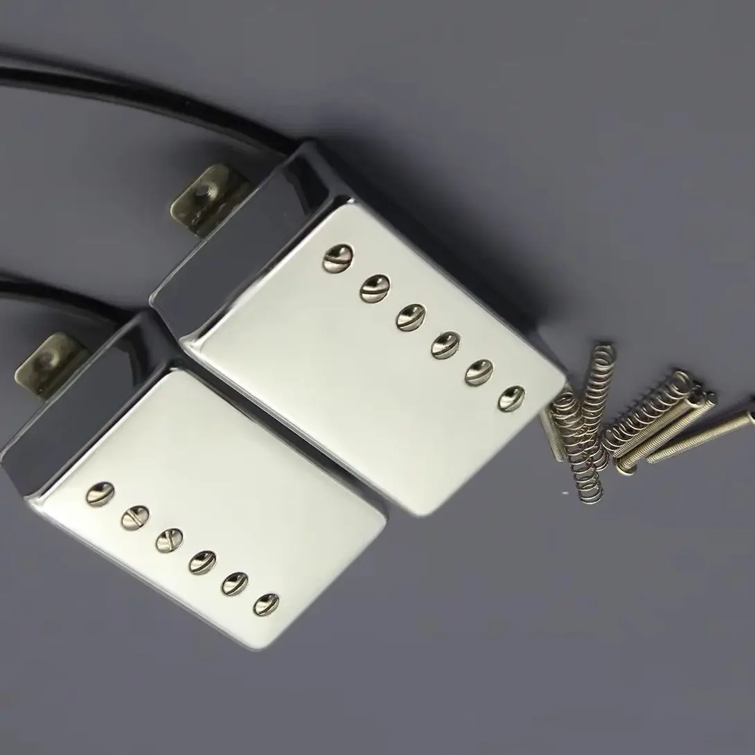 

Set of Alnico 5 LP Guitar Humbucker Pickup 4-Conductors Electric Guitarra Accessories