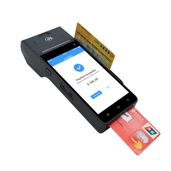 Hsprinter-Smart Pos Machine, Compatible avec Unionpay Card, 4G, Android 7.1, Déterminer Pda