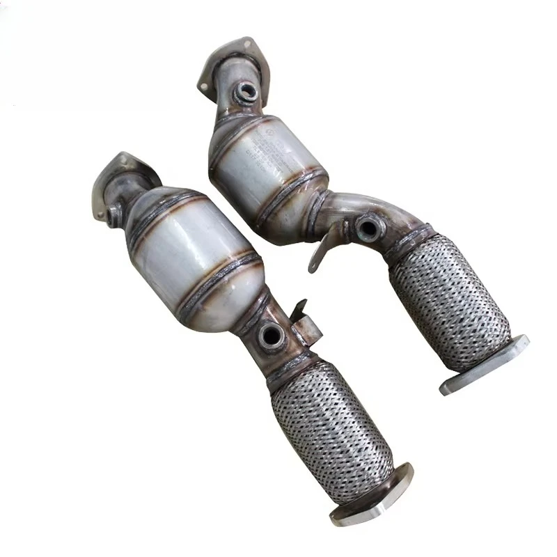 XG-AUTOPARTS Euro4 OBDII EPA High Quality Direct Fit Three Way Catalytic Converter for Q7 4.2 Aftermarket